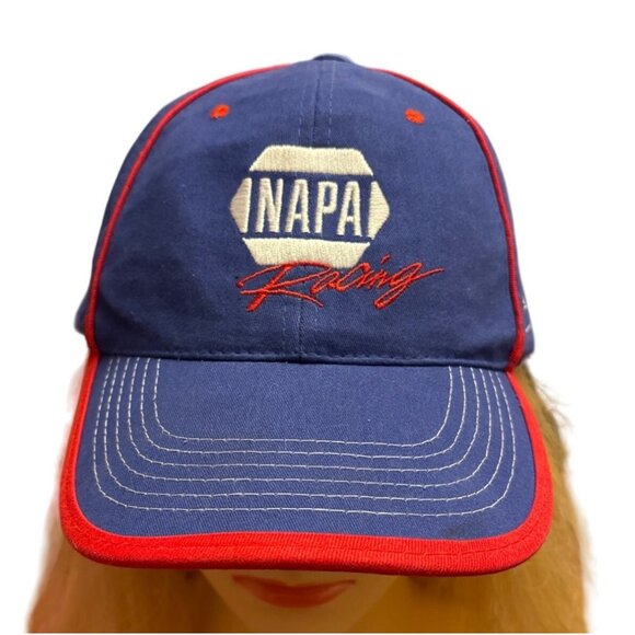NAPA Racing Intrepid Fallen Heroes Fund Blue & Red Baseball Cap - Picture 1 of 6
